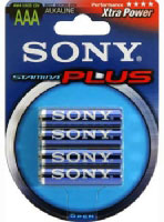 Sony Stamina Plus Alkaline batteries AM4B4A
